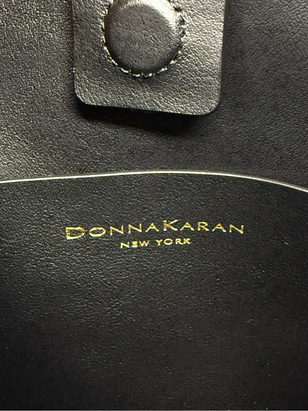 NWT ✨ Donna Karan Adan Studded Bucket Bag 🖤🤍💙 - Picture 10 of 12